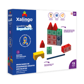 1164.3 - Brincando de Engenheiro Desafio dos Blocos - Embalagem